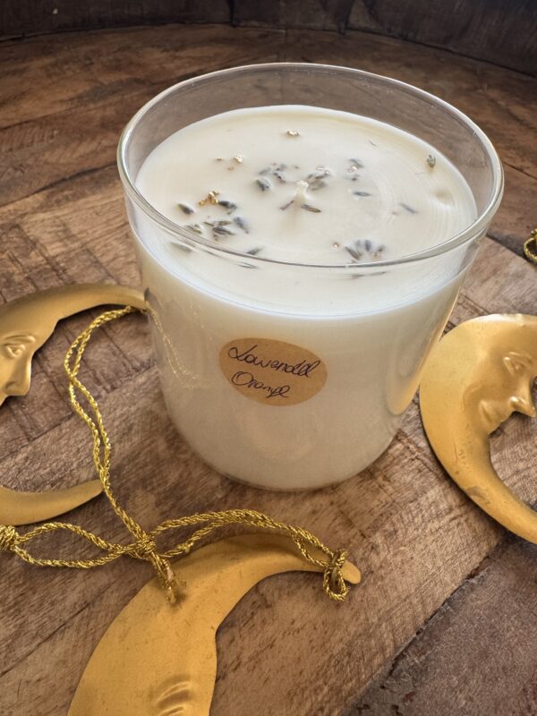 Vollmondkerze aus Sojawachs (390ml)