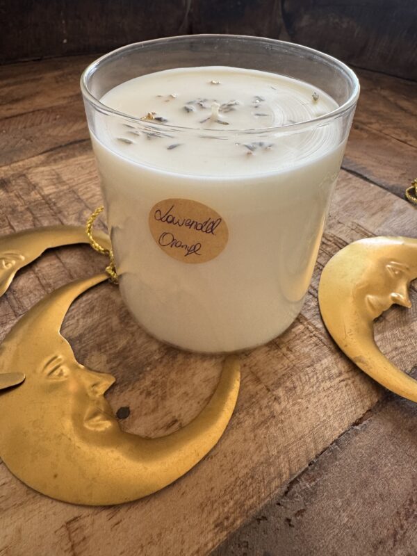 Vollmondkerze aus Sojawachs 390ml
